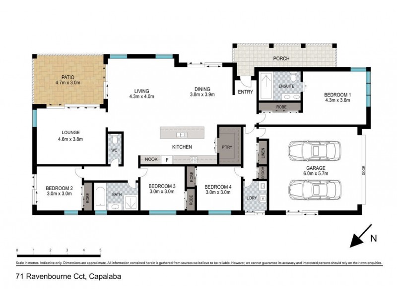 71 Ravenbourne Circuit, Capalaba QLD 4157 Floorplan