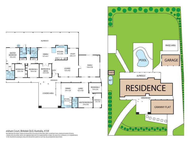 10 Lewisham Court, Birkdale QLD 4159 Floorplan