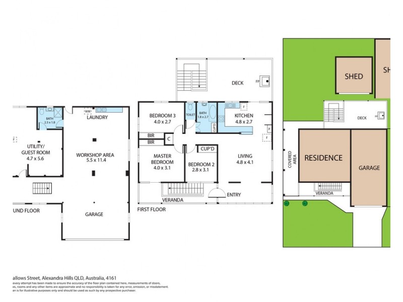83 Sallows Street, Alexandra Hills QLD 4161 Floorplan