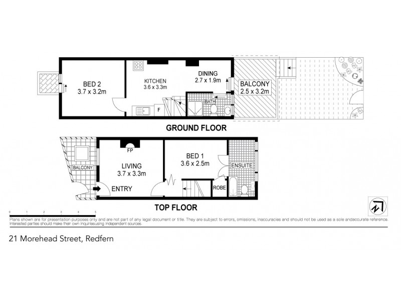 21 Morehead Street, Redfern NSW 2016 Floorplan