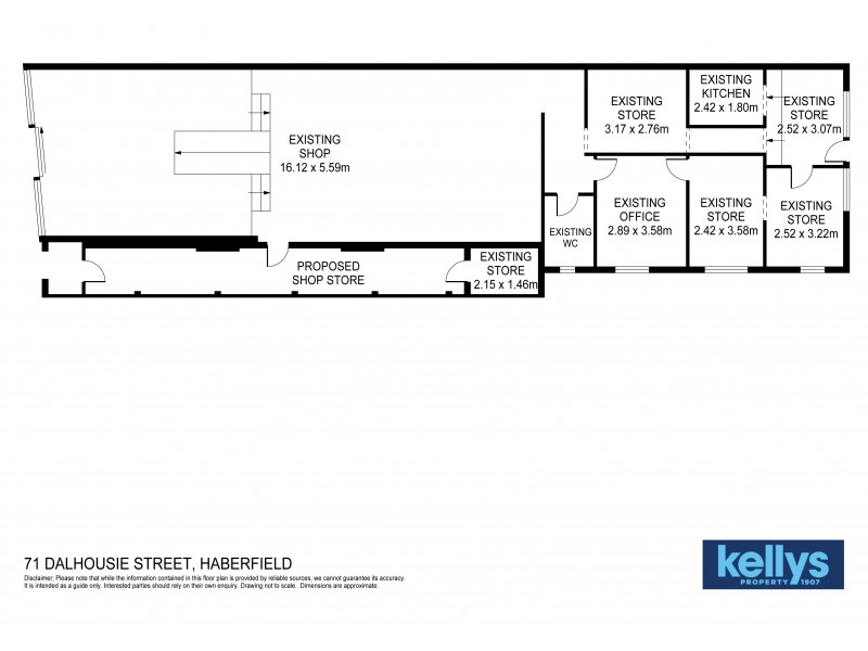 71 Dalhousie Street, Haberfield NSW 2045 Floorplan