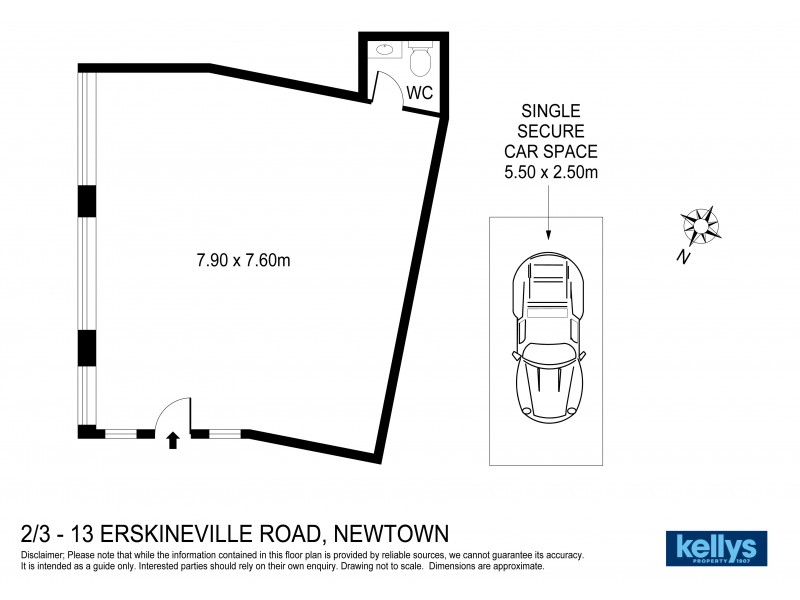 Shop 2 / 3-13 Erskineville Road, Newtown NSW 2042 Floorplan