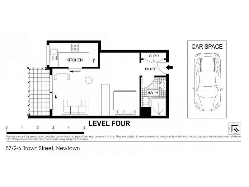 57/2-6 Brown St, Newtown NSW 2042 Floorplan