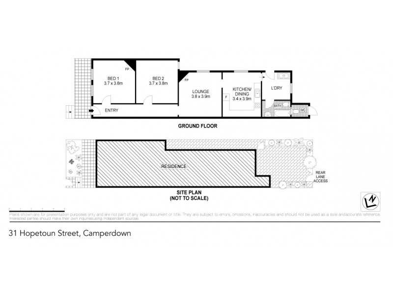 31 Hopetoun St, Camperdown NSW 2050 Floorplan