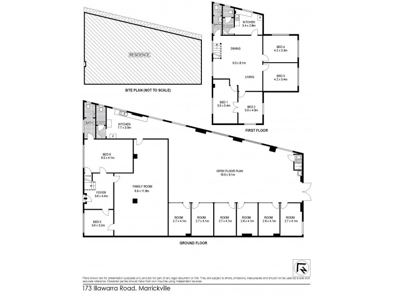 173 Illawarra Road, Marrickville NSW 2204 Floorplan