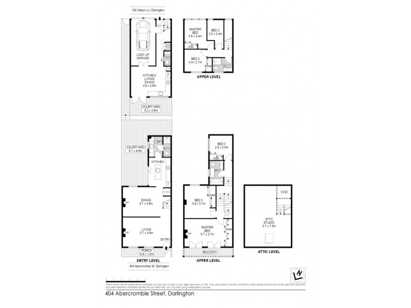 404 Abercrombie Street, Darlington NSW 2008 Floorplan