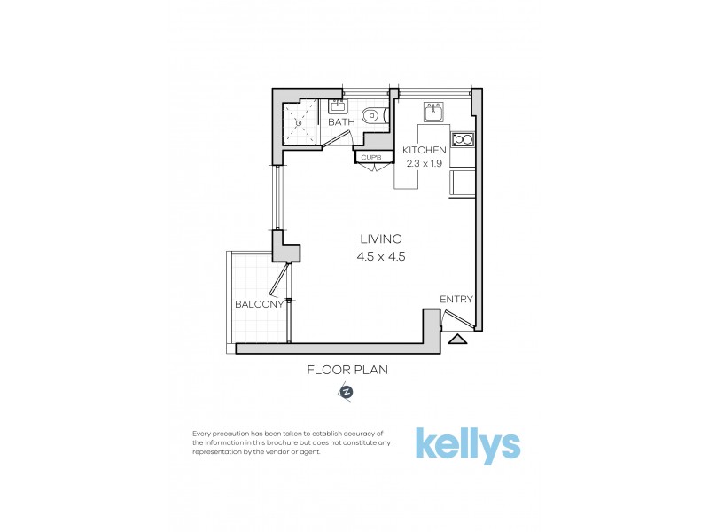 12/5-7 Esplanade, Elizabeth Bay NSW 2011 Floorplan