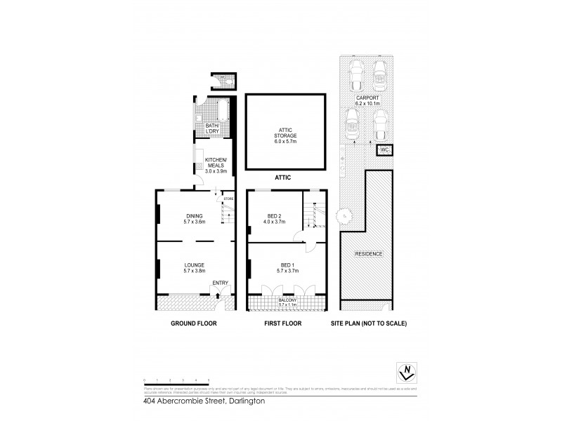 404 Abercrombie Street, Darlington NSW 2008 Floorplan