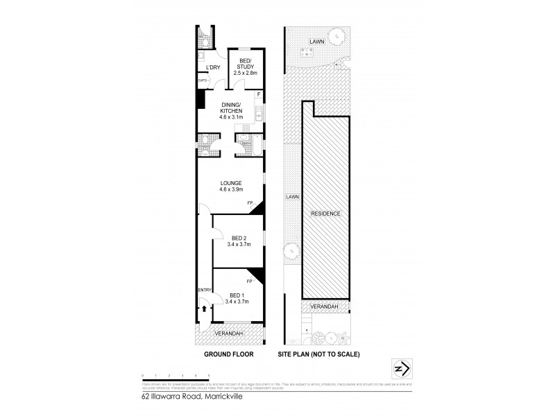 62 Illawarra Road, Marrickville NSW 2204 Floorplan