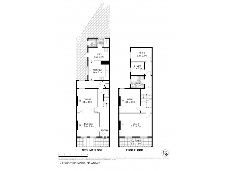 12 Erskineville Road, Newtown NSW 2042 Floorplan