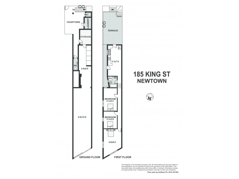 Newtown NSW 2042 Floorplan