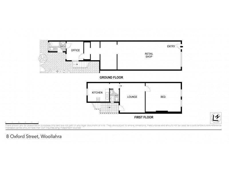 8 Oxford Street, Woollahra NSW 2025 Floorplan