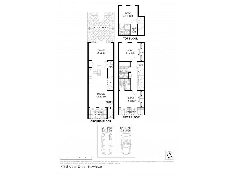 4/6-8 Albert Street, Newtown NSW 2042 Floorplan