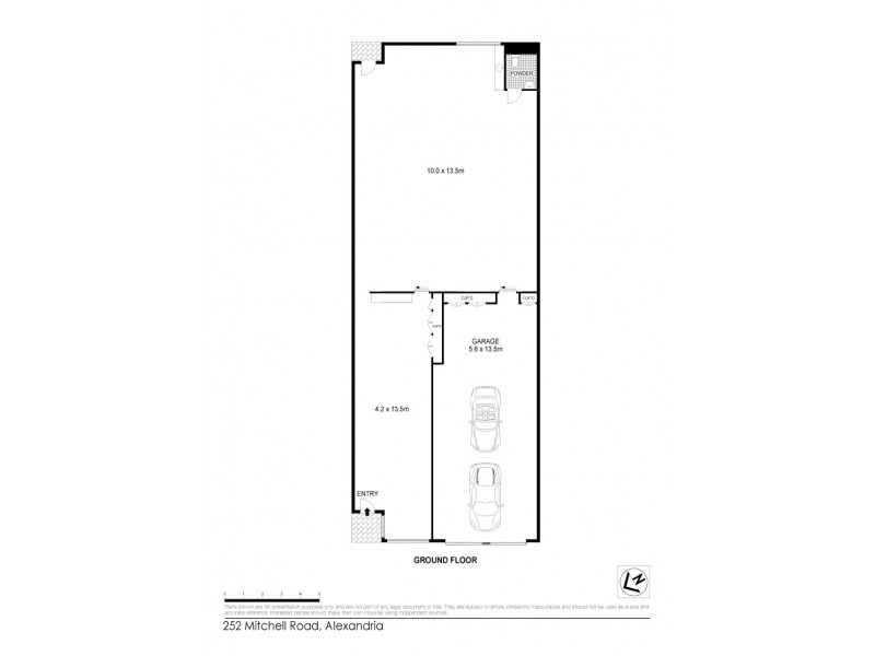 252 Mitchell Road, Alexandria NSW 2015 Floorplan