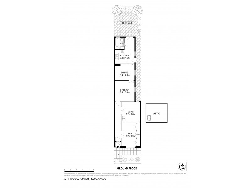 68 Lennox Street, Newtown NSW 2042 Floorplan