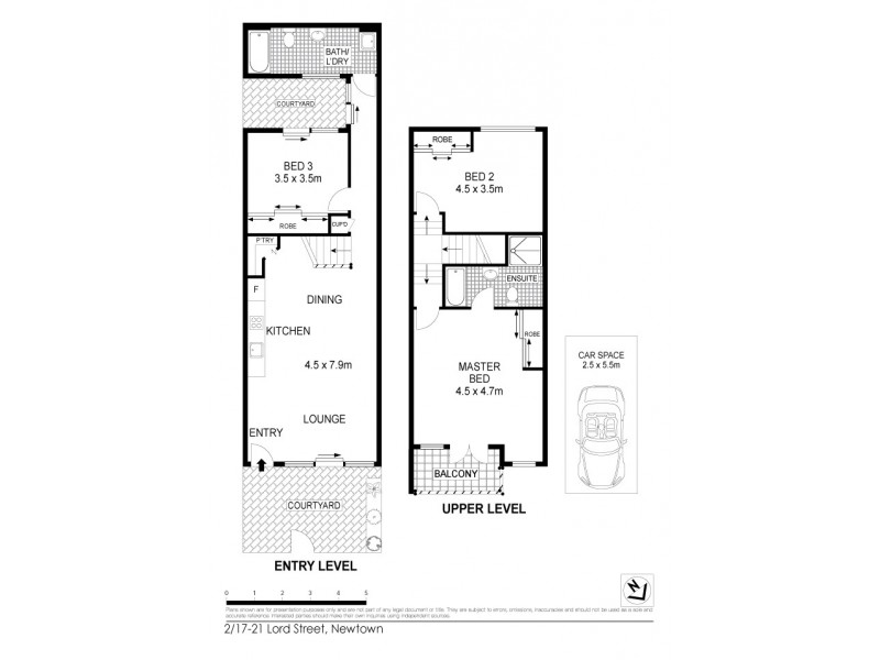 2/17-21 Lord Street, Newtown NSW 2042 Floorplan