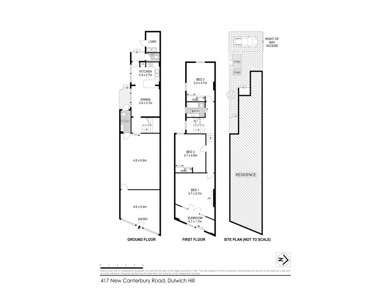 417 New Canterbury Rd, Dulwich Hill NSW 2203 Floorplan