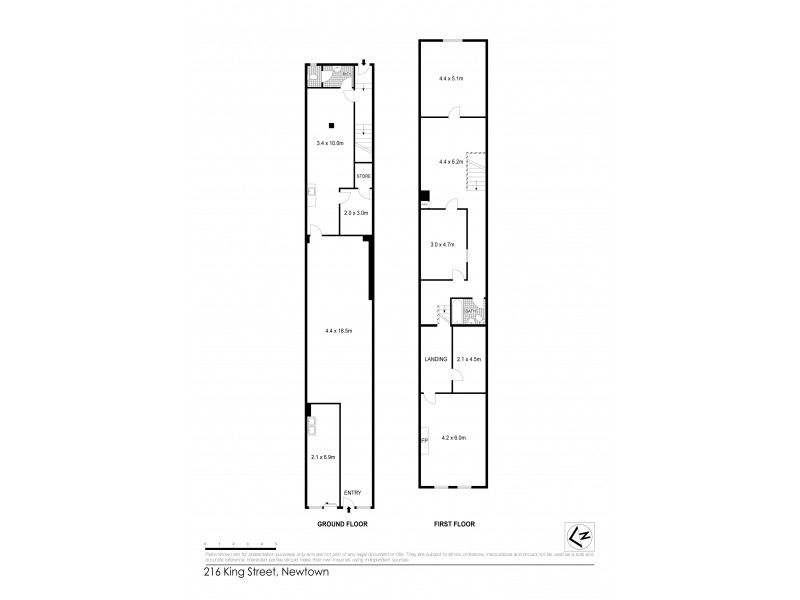 2/216 King St, Newtown NSW 2042 Floorplan