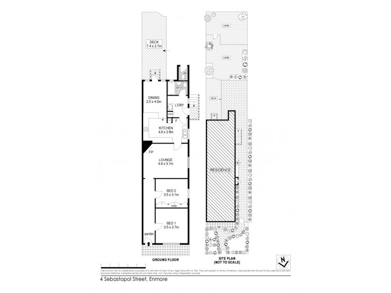 4 Sebastopol Street, Enmore NSW 2042 Floorplan