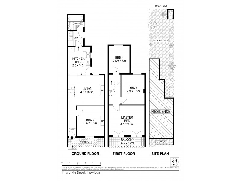 11 Watkin St, Newtown NSW 2042 Floorplan
