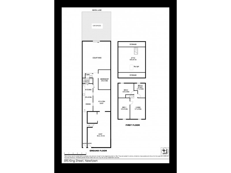 595 King Street, Newtown NSW 2042 Floorplan