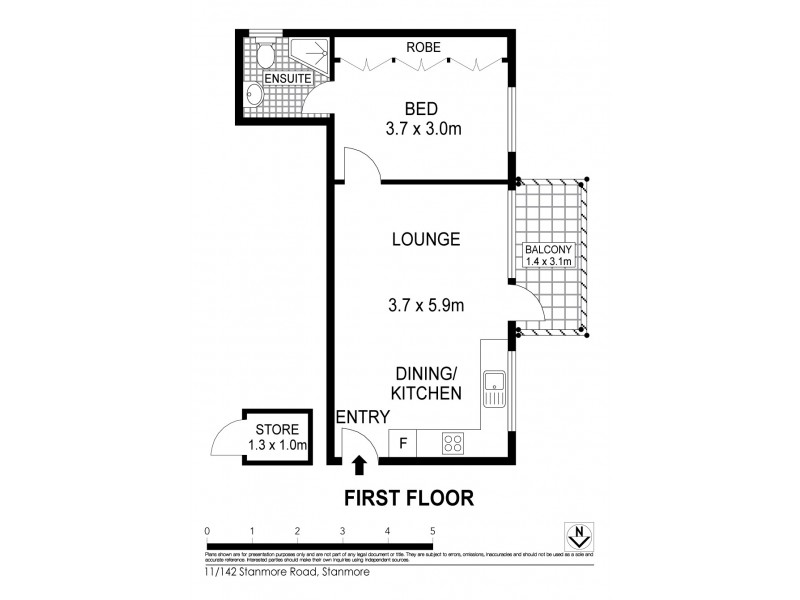 11/142 Stanmore Rd, Stanmore NSW 2048 Floorplan