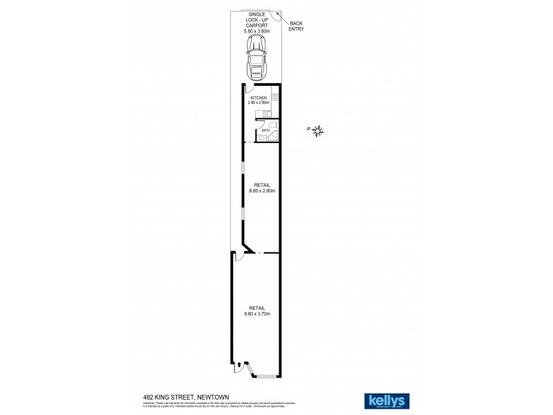 482 King St, Newtown NSW 2042 Floorplan