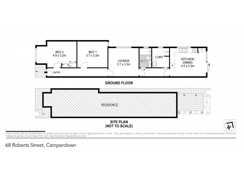 68 Roberts Street, Camperdown NSW 2050 Floorplan