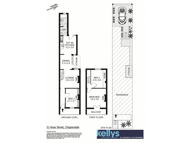 51 Rose St, Chippendale NSW 2008 Floorplan