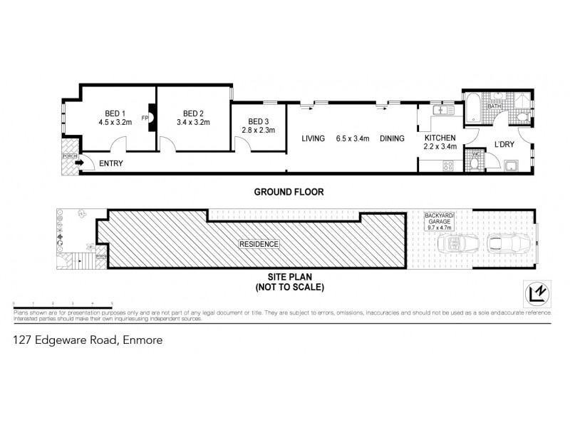 127 Edgeware Road, Enmore NSW 2042 Floorplan