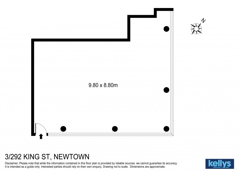 Shop 3 / 292 King St, Newtown NSW 2042 Floorplan