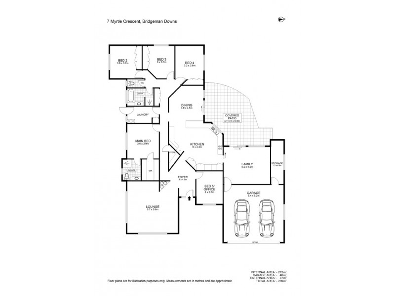 7 Myrtle Crescent, Bridgeman Downs QLD 4035