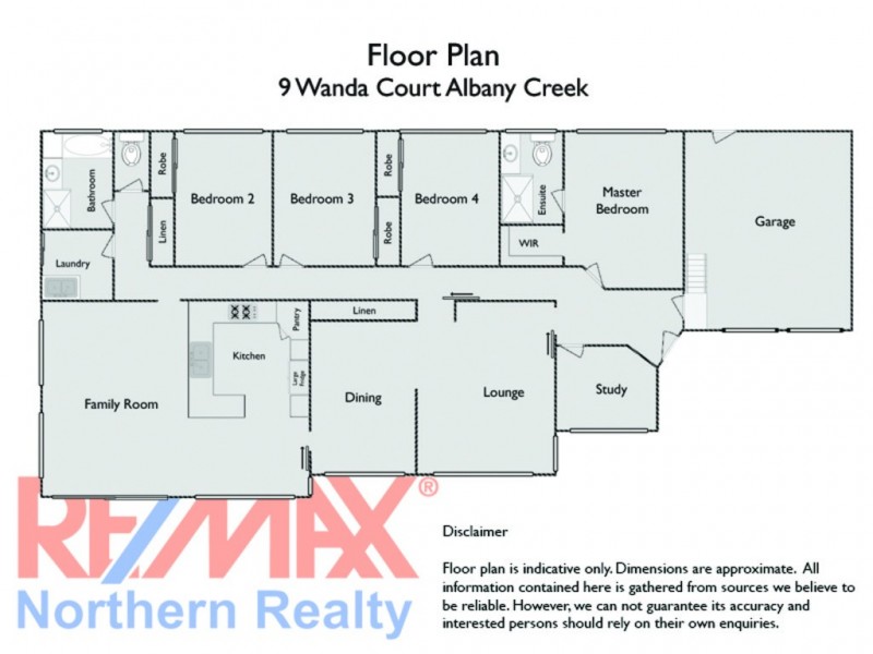 9 Wanda Court, Albany Creek QLD 4035 Floorplan