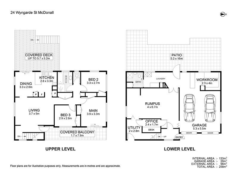 24 Wyngarde St, Mcdowall QLD 4053 Floorplan