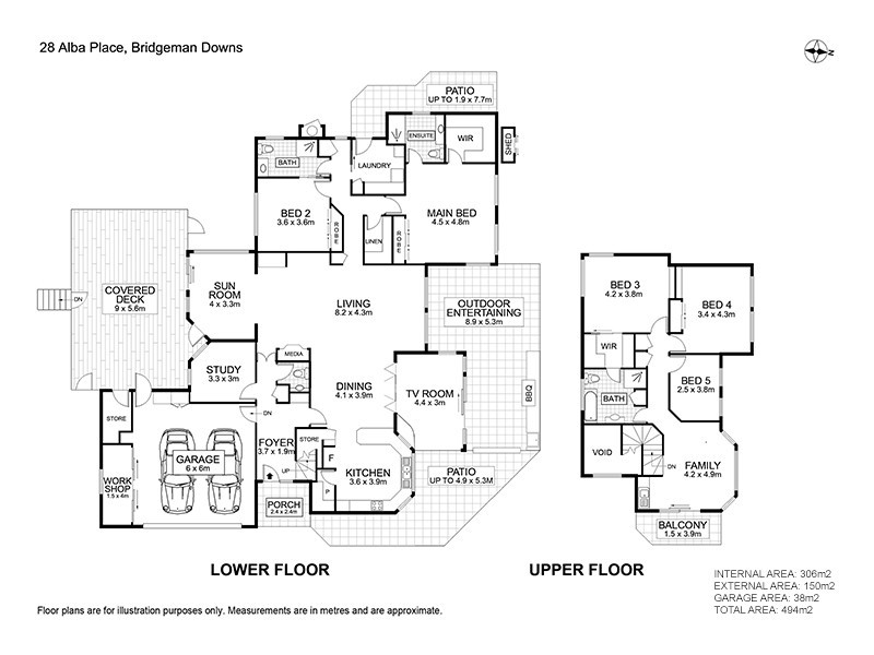 28 Alba Place, Bridgeman Downs QLD 4035 Floorplan