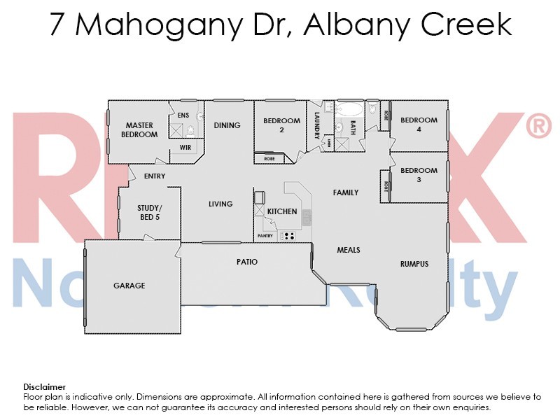 7 Mahogany Drive, Albany Creek QLD 4035 Floorplan
