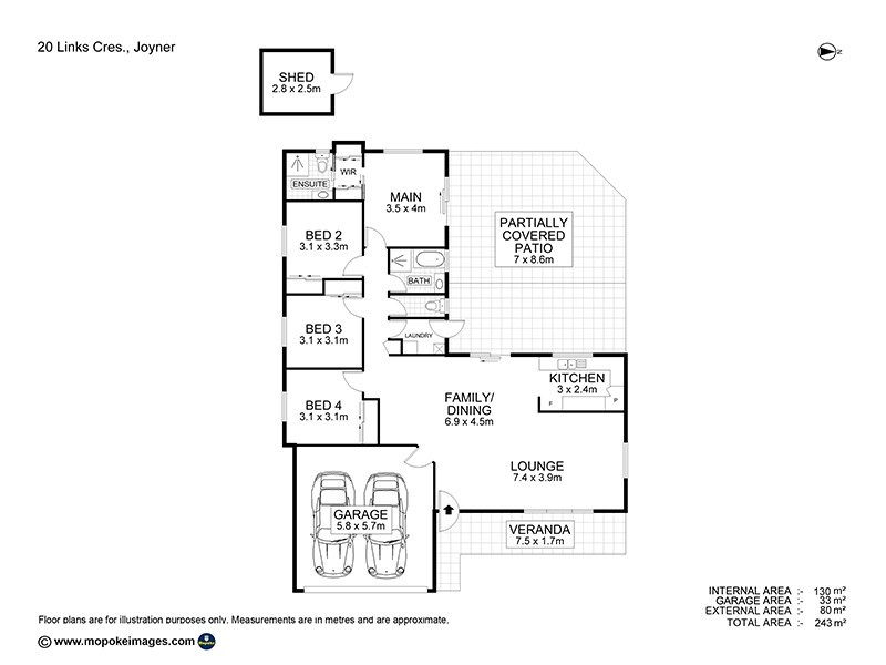 20 Links Cres, Joyner QLD 4500 Floorplan