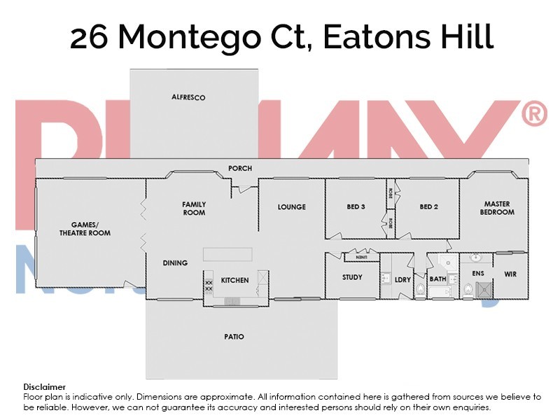 26 Montego Court, Eatons Hill QLD 4037 Floorplan