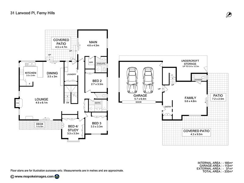 31 Larwood Place, Ferny Hills QLD 4055 Floorplan