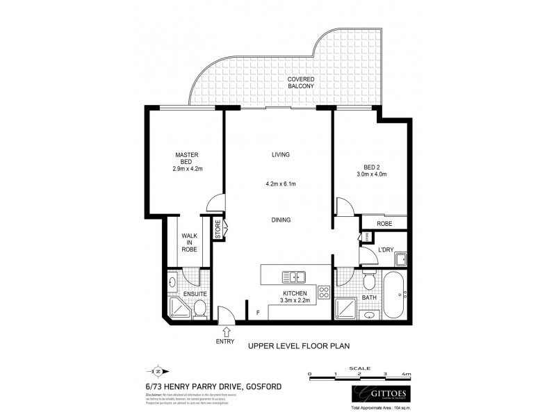 6/73-77 Henry Parry Drive, Gosford NSW 2250 Floorplan
