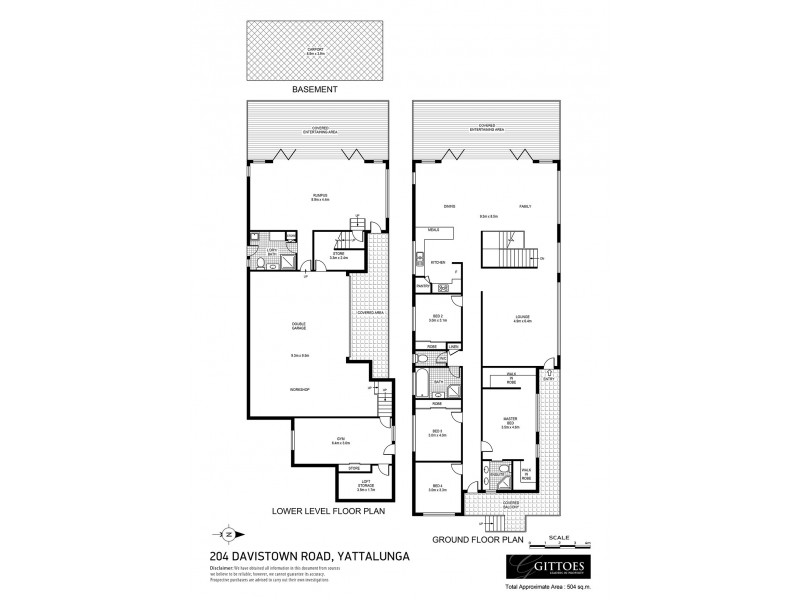 204 Davistown Road, Yattalunga NSW 2251 Floorplan