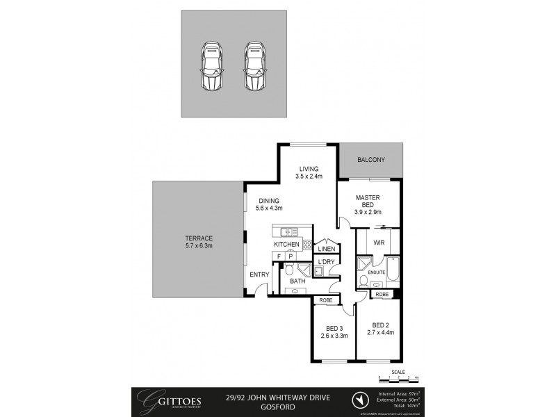 29/92 John Whiteway Drive, Gosford NSW 2250