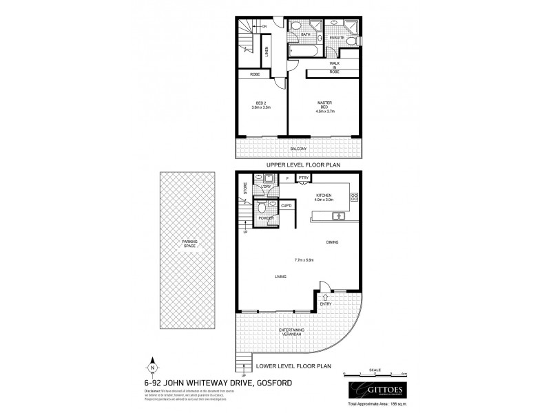 6/92-94 John Whiteway Drive, Gosford NSW 2250 Floorplan