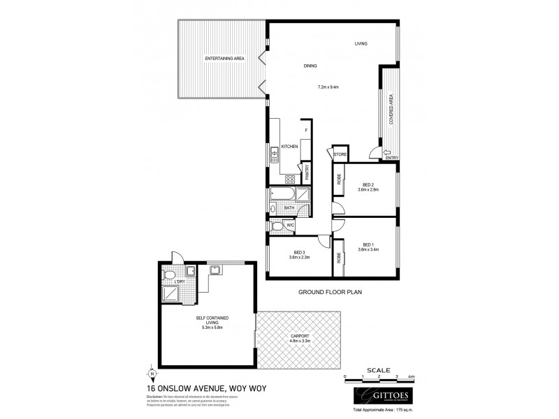 16 Onslow Ave, Woy Woy NSW 2256 Floorplan