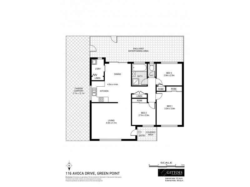 116 Avoca Drive, Green Point NSW 2251 Floorplan
