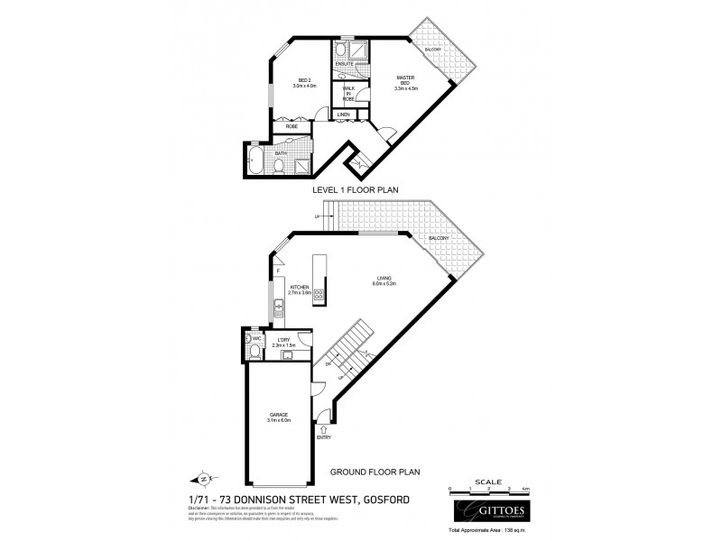 1/71-73 Donnison Street West, Gosford NSW 2250 Floorplan