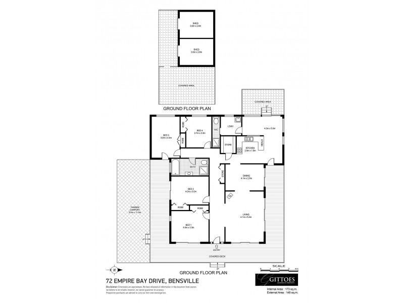 72 Empire Bay Drive, Bensville NSW 2251 Floorplan