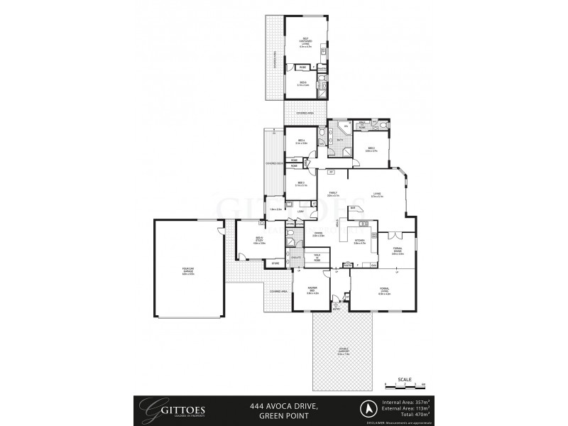 444 Avoca Drive, Green Point NSW 2251 Floorplan