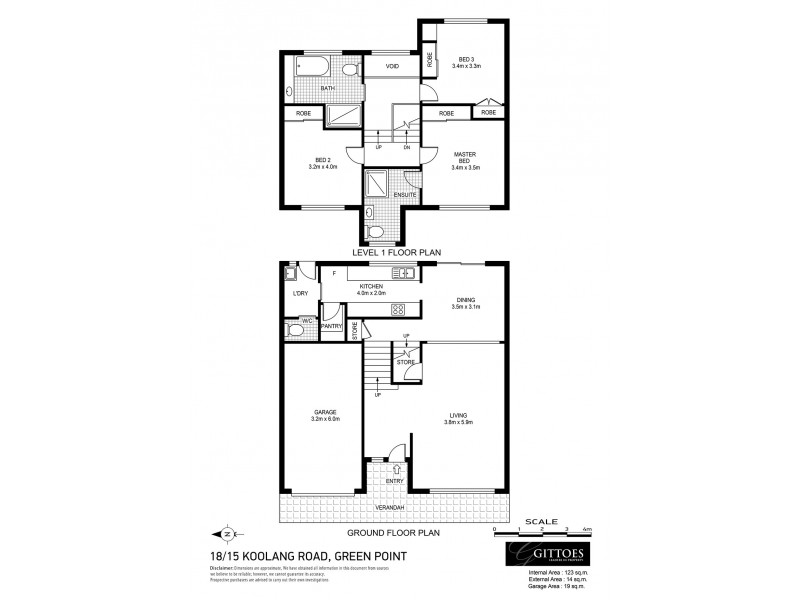 18/15 Koolang Road, Green Point NSW 2251 Floorplan