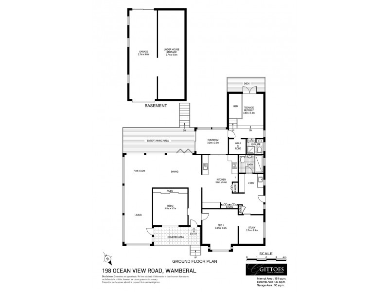 198 Ocean View Drive, Wamberal NSW 2260 Floorplan